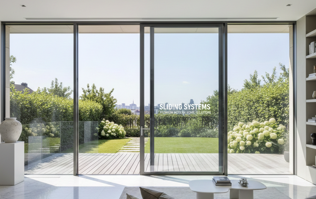 Glass and aluminium sliding-door design inspiration